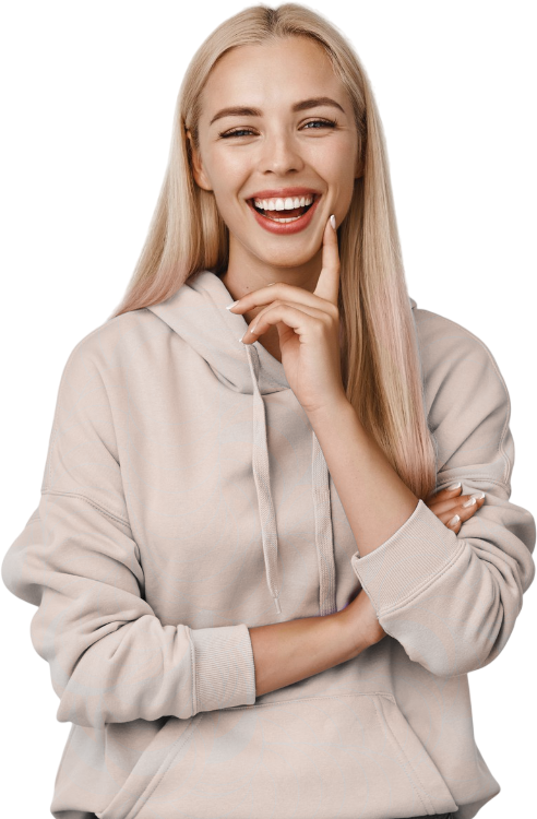 smiling woman